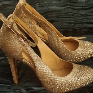 Elegant Rhinestones Holiday shoe